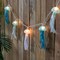 Northlight 10-Count Blue and White Jellyfish Patio Light Set, 5.75ft White Wire